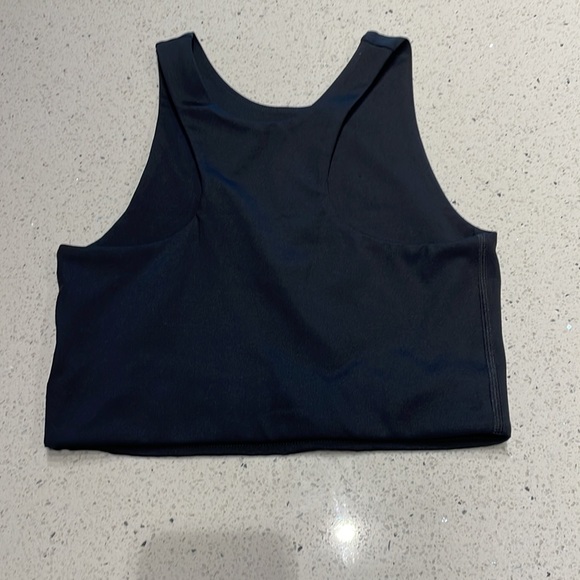 Girlfriend Collective Dylan Tank Bra Black Size Small - Picture 3 of 7